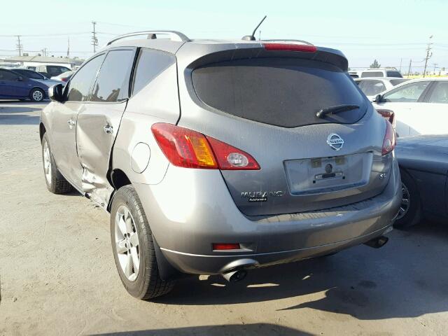 JN8AZ1MU8AW020366 - 2010 NISSAN MURANO GRAY photo 3