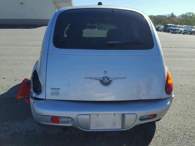 3C8FY68B15T576636 - 2005 CHRYSLER PT CRUISER SILVER photo 9