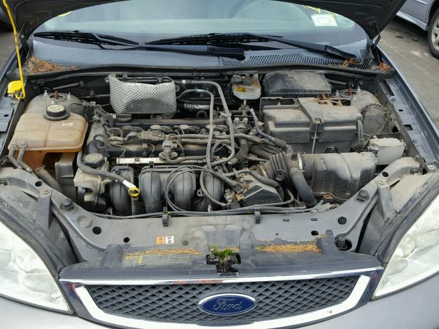 1FAHP36N16W201534 - 2006 FORD FOCUS ZXW GRAY photo 7