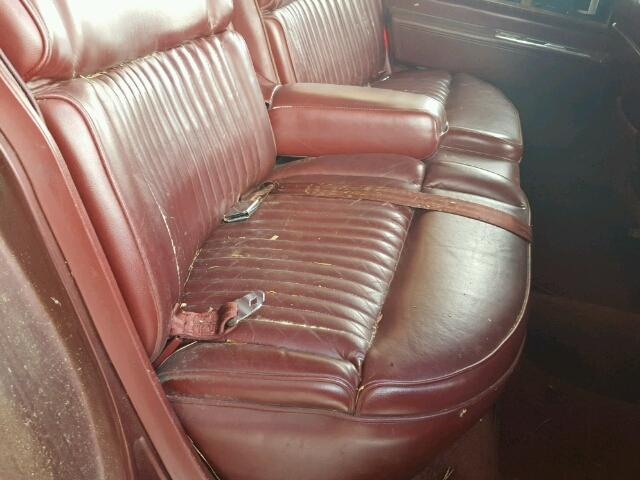 1C6CB698514801349 - 1985 CADILLAC FLEETWOOD BURGUNDY photo 6