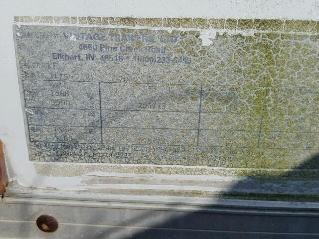 0000009326174CLR0 - 2004 UTILITY TRAILER WHITE photo 10