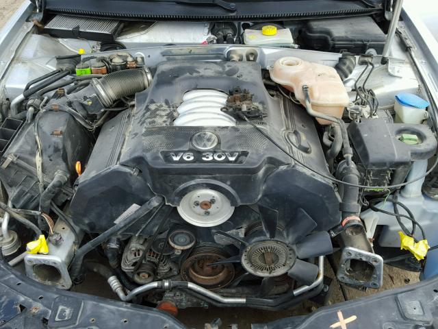 WVWTH63B24P009446 - 2004 VOLKSWAGEN PASSAT GLX SILVER photo 7