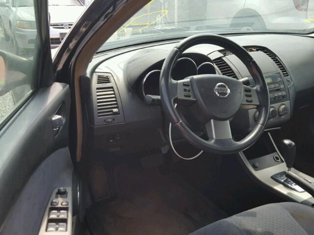 1N4BL11D55C116734 - 2005 NISSAN ALTIMA SE BLACK photo 9