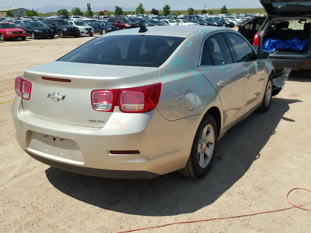 1G11B5SA0DF160022 - 2013 CHEVROLET MALIBU LS 金色 照片 4