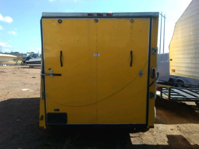 5YCBE1228EH017311 - 2014 ATK TRAILER YELLOW photo 5