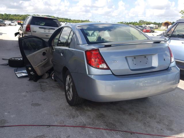 1G8AL52FX3Z188403 - 2003 SATURN ION LEVEL BLUE photo 3