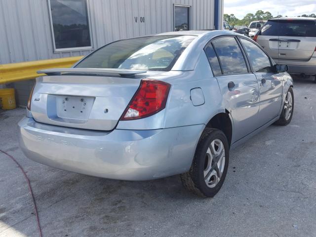 1G8AL52FX3Z188403 - 2003 SATURN ION LEVEL BLUE photo 4