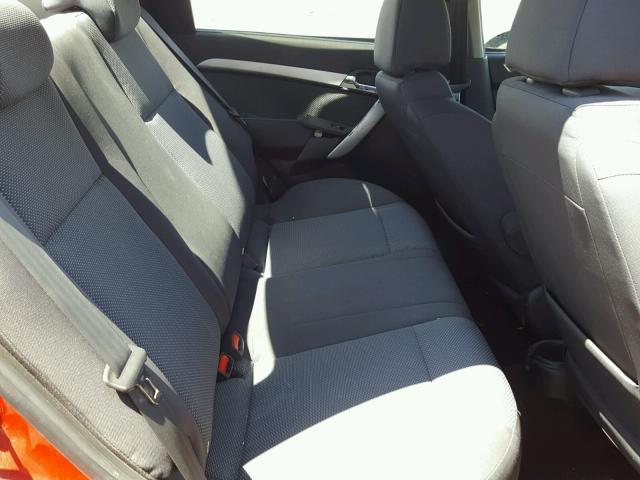 KL1TD5DE9AB120459 - 2010 CHEVROLET AVEO LS RED photo 6