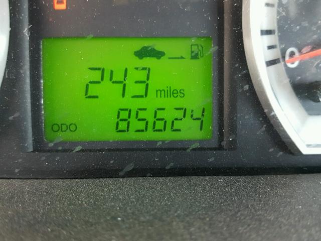 KL1TD5DE9AB120459 - 2010 CHEVROLET AVEO LS RED photo 8