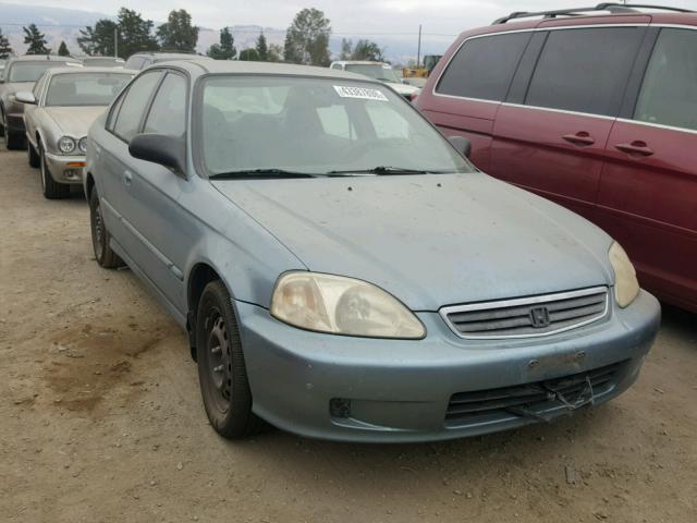 2HGEJ6614YH526470 - 2000 HONDA CIVIC BASE 蓝色 照片 1