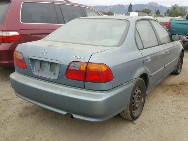 2HGEJ6614YH526470 - 2000 HONDA CIVIC BASE 蓝色 照片 4