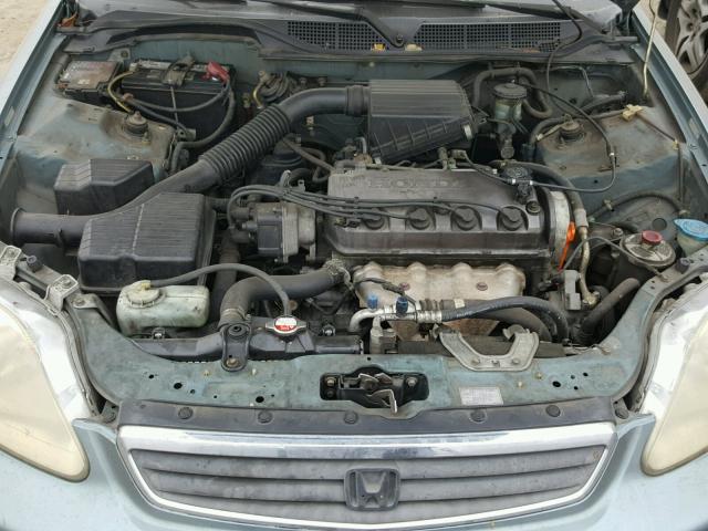 2HGEJ6614YH526470 - 2000 HONDA CIVIC BASE 蓝色 照片 7