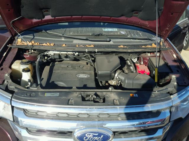 2FMDK4KC7BBA95101 - 2011 FORD EDGE LIMIT PURPLE photo 7