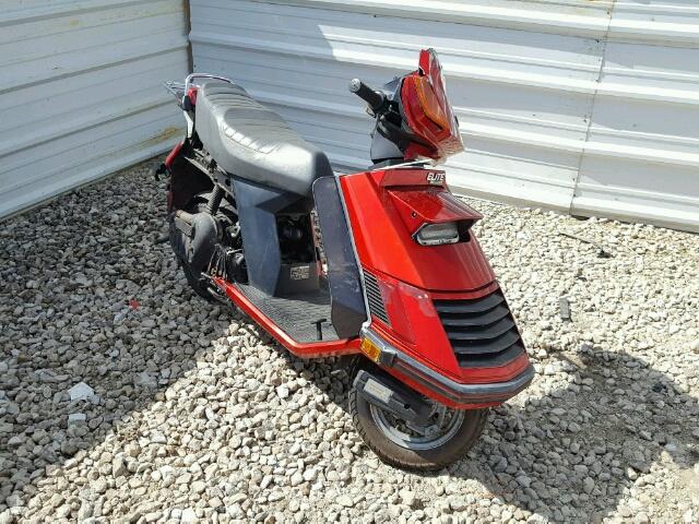 JH2KF0128GK112767 - 1986 HONDA CH150 RED photo 1