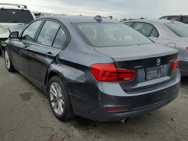 WBA8E5G51GNT41775 - 2016 BMW 320 XI GRAY photo 3