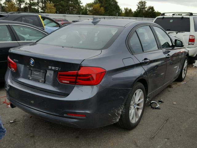 WBA8E5G51GNT41775 - 2016 BMW 320 XI GRAY photo 4