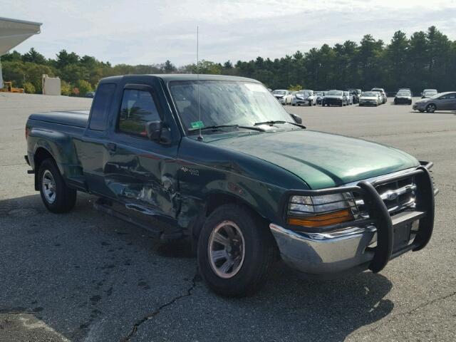 1FTYR14V5YTB10718 - 2000 FORD RANGER SUP GREEN photo 1