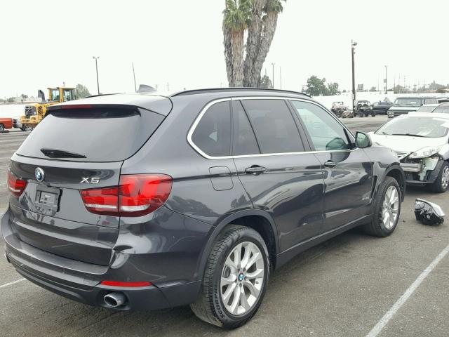 5UXKR2C53G0R71598 - 2016 BMW X5 SDRIVE3 GRAY photo 4