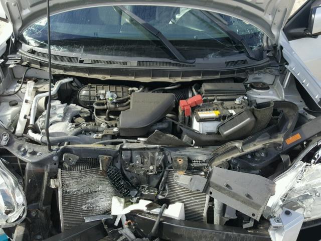 JN8AS5MV6DW109782 - 2013 NISSAN ROGUE S SILVER photo 7