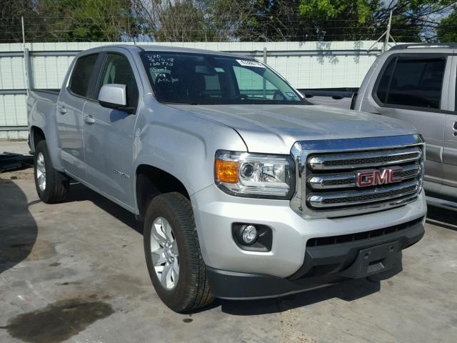 1GTG5CEN3J1131084 - 2018 GMC CANYON SLE SILVER photo 1