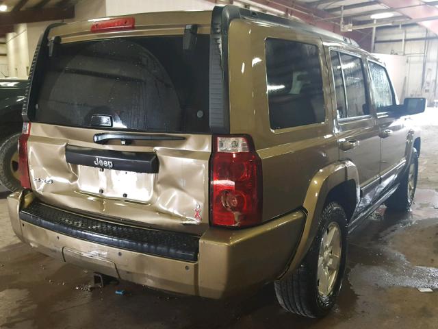 1J8HG48KX8C226691 - 2008 JEEP COMMANDER GREEN photo 4
