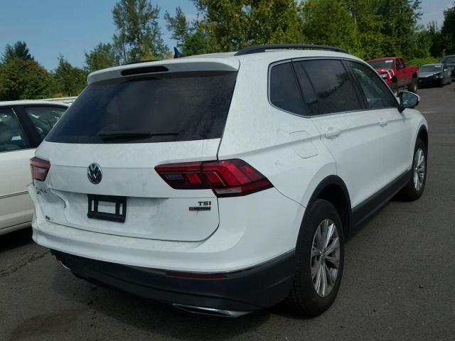 3VV2B7AX9JM019976 - 2018 VOLKSWAGEN TIGUAN SE Білий фото 4
