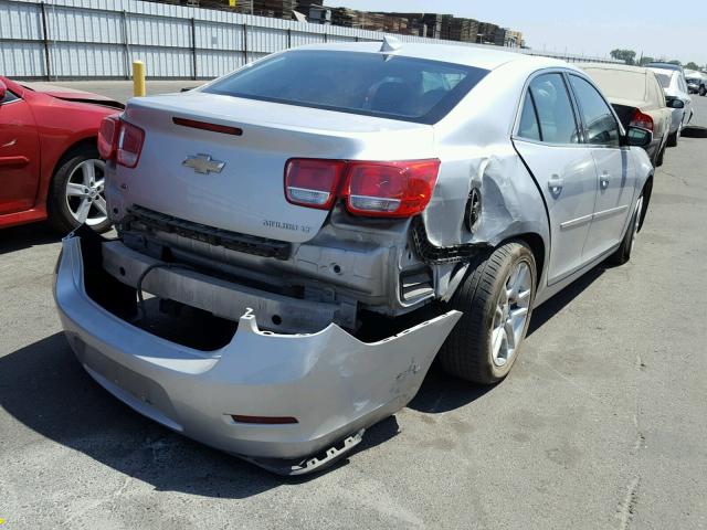 1G11C5SLXFF284462 - 2015 CHEVROLET MALIBU 1LT ვერცხლისფერი ფოტო 4