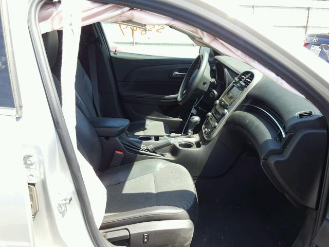 1G11C5SLXFF284462 - 2015 CHEVROLET MALIBU 1LT ვერცხლისფერი ფოტო 5