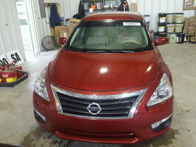 1N4AL3APXFC454133 - 2015 NISSAN ALTIMA 2.5 RED photo 9