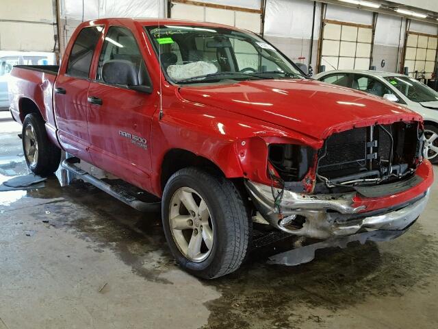 1D7HU18N66S683290 - 2006 DODGE RAM 1500 Q RED photo 1