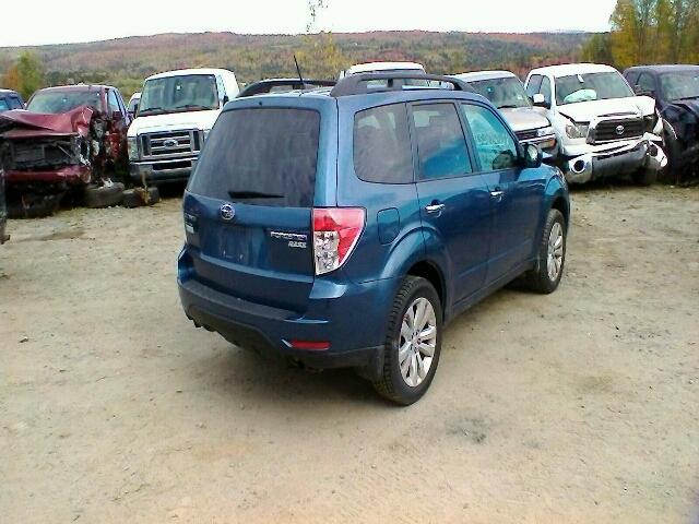 JF2SHADC5CH448267 - 2012 SUBARU FORESTER 2 BLUE photo 4