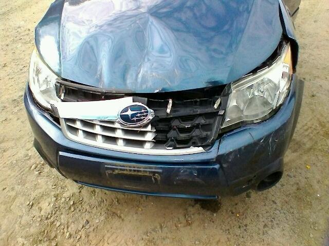 JF2SHADC5CH448267 - 2012 SUBARU FORESTER 2 BLUE photo 9