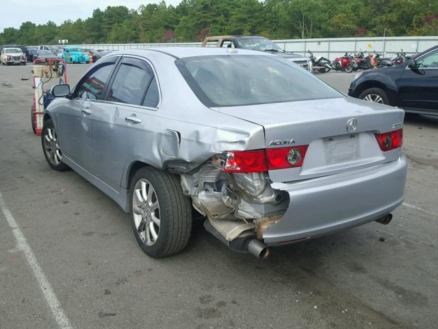 JH4CL96817C021596 - 2007 ACURA TSX SILVER photo 3