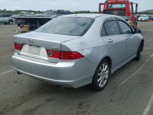 JH4CL96817C021596 - 2007 ACURA TSX SILVER photo 4