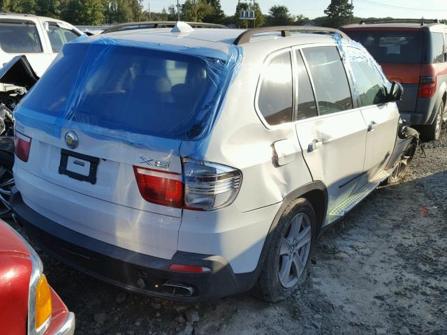 5UXFE835X7LZ45370 - 2007 BMW X5 4.8I WHITE photo 4