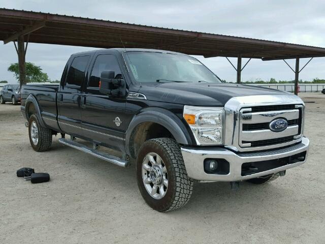 1FT8W3BT9EEA78457 - 2014 FORD F350 SUPER BLACK photo 1