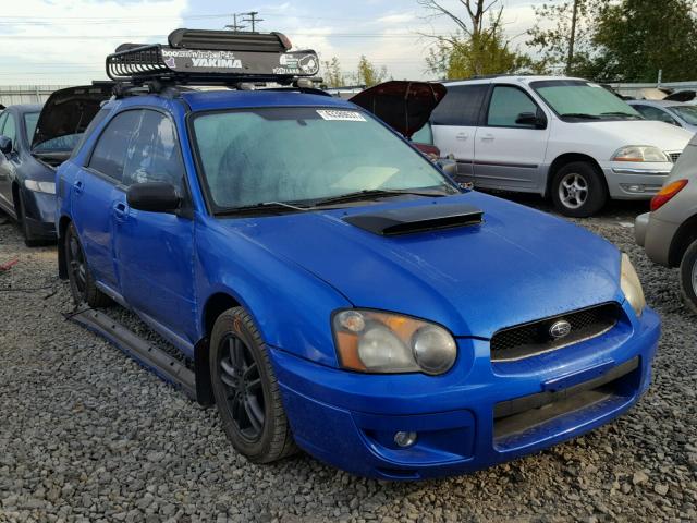 JF1GG29675G809903 - 2005 SUBARU IMPREZA BLUE photo 1