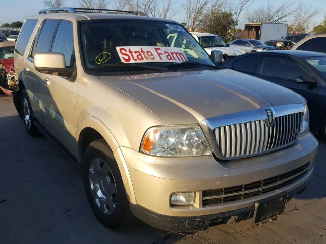 5LMFU27585LJ07792 - 2005 LINCOLN NAVIGATOR BEIGE photo 1