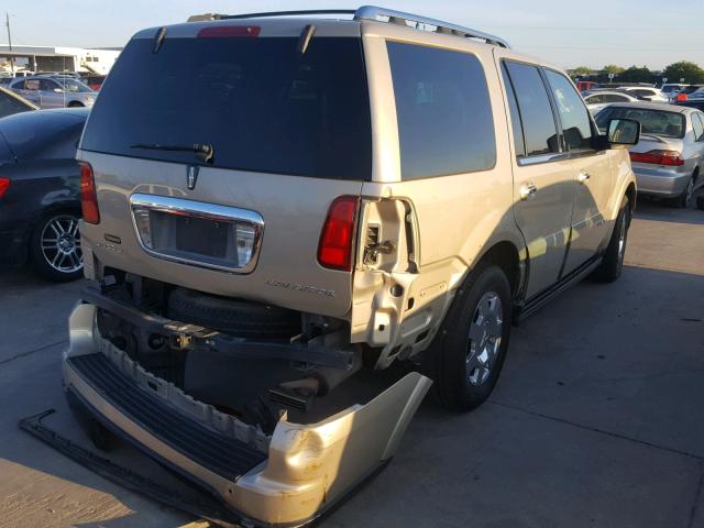 5LMFU27585LJ07792 - 2005 LINCOLN NAVIGATOR BEIGE photo 4
