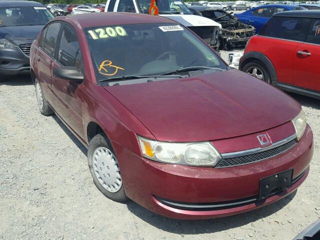 1G8AG52F94Z180959 - 2004 SATURN ION LEVEL RED photo 1
