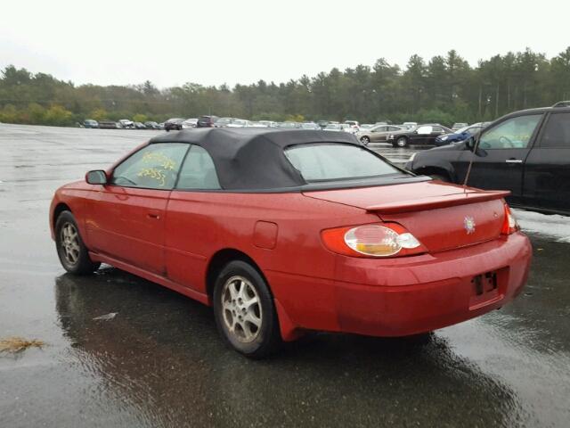 2T1FE22PX3C021790 - 2003 TOYOTA CAMRY SOLA RED photo 3