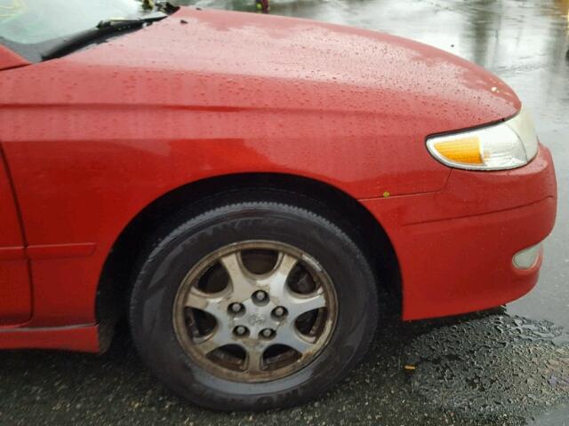 2T1FE22PX3C021790 - 2003 TOYOTA CAMRY SOLA RED photo 9