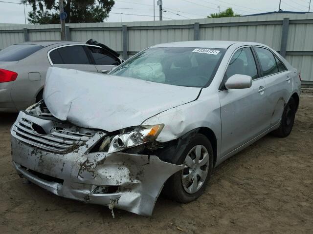 4T1BE46K88U235272 - 2008 TOYOTA CAMRY CE SILVER photo 2