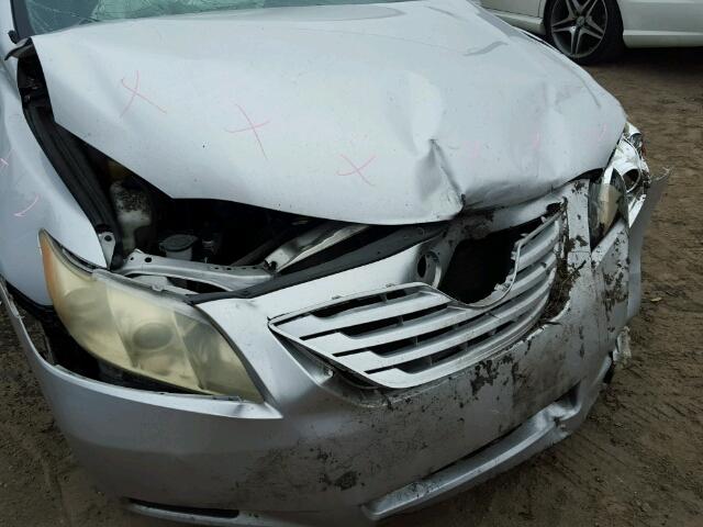 4T1BE46K88U235272 - 2008 TOYOTA CAMRY CE SILVER photo 9