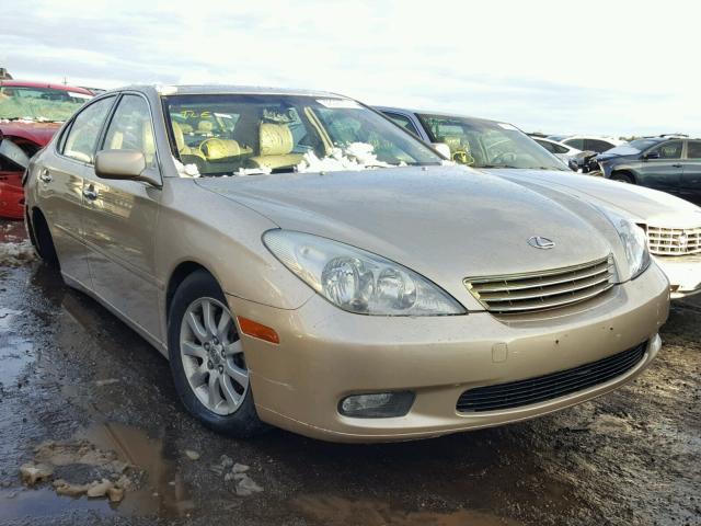 JTHBF30G236016481 - 2003 LEXUS ES GOLD photo 1