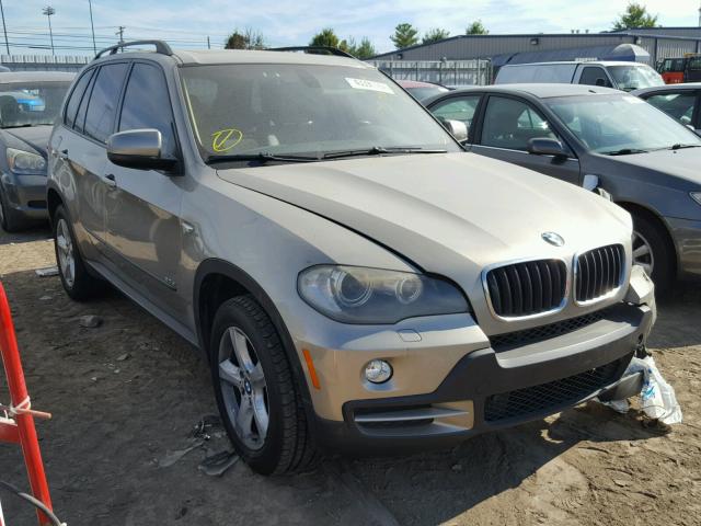 5UXFE43518L007090 - 2008 BMW X5 BEIGE photo 1