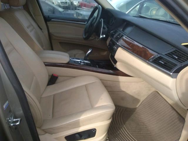 5UXFE43518L007090 - 2008 BMW X5 BEIGE photo 5