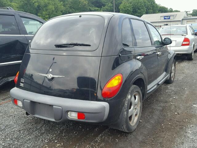 3C8FY4BB11T593153 - 2001 CHRYSLER PT CRUISER BLACK photo 4