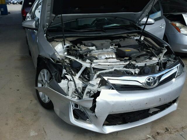 4T4BF1FK6ER347940 - 2014 TOYOTA CAMRY L SILVER photo 9