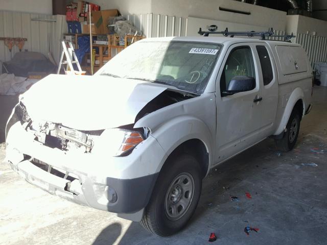 1N6BD0CT2FN725949 - 2015 NISSAN FRONTIER S WHITE photo 2